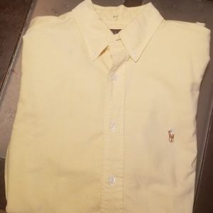 Yellow Ralph Lauren Button down